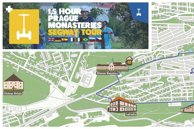 1.5h Small Group Segway Tour & Free Taxi Transfer ️with PragueWay - Stop 2: Strahov Stadium, a local landmark with surprising scale
