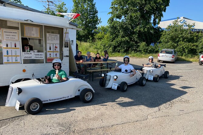 1-Hour Ride Across the Prague in Mini Hot Rod Car - What to do with the photos and the “Mario Kart” energy