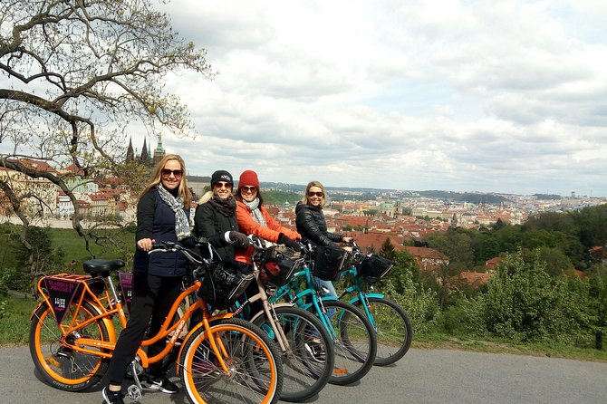 7 BEST VIEWS - PRAGUE eBIKE TOUR - Riverside bike paths and the cultural hits near the river