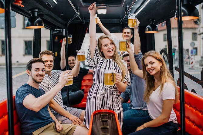 Adults-only Prague Beer Bus Tour - Parizska Street and the Old Town loop you actually have time for