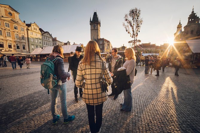 Alchemy and Mysteries of Prague Castle Walking Tour - Manesův Most at twilight: the photo that earns the walk