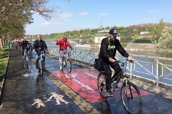 All Inclusive Ebike Tour Of Prague - Rudolfinum and Jan Palach Square: art buildings with a strong story