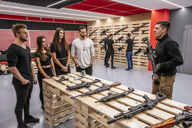 All Inclusive Shooting Packages | Transportation & Snack incl. - Prague Armory: your 2 hour shooting session, from briefing to the range