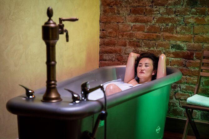 Beer Spa and Salt Cave in Prague (single bath) - Step 1: Meeting Point and What to Expect Right Away