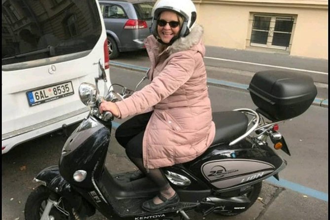 Big scooter tour of Prague, for two (audio guide) - Audio guide experience: helpful, but don’t expect it to slow the day down