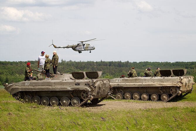 BMP tank driving experience Prague - The 30-Minute Drive: Big Vehicle, Real Control