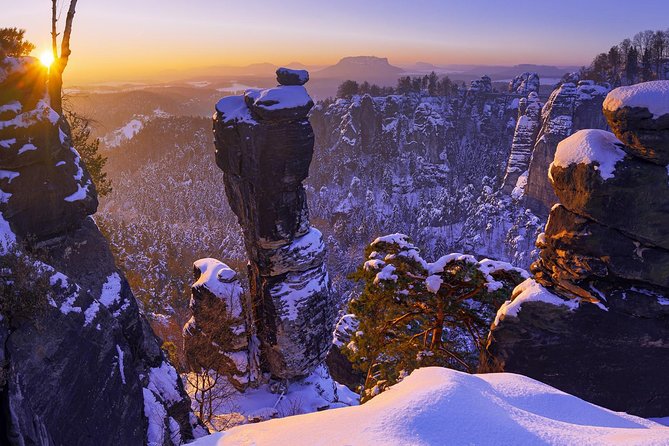 Bohemian & Saxon Switzerland From Prague-Travelers' Choice 2025 - Bastei Bridge in Saxon Switzerland: Elbe Canyon Views and Old Ruins