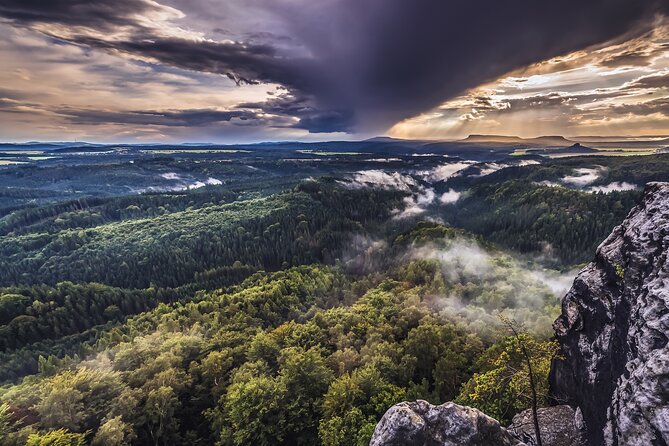 Bohemian Switzerland From Prague with Brewery Tour & Beer Tasting - Stop 6: Bastei Bridge, the 15-minute easy walk to iconic views