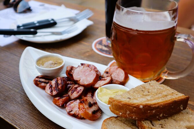 Brno Food Tasting Tour of Hidden Gems for Small Groups - Starobrněnská sausage and beer: the casual Czech lunch energy