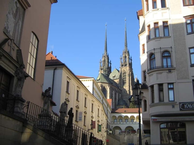 Brno: Historic Downtown Walking Tour - Parnassus Fountain, Reduta Theatre, and Mozart once played here