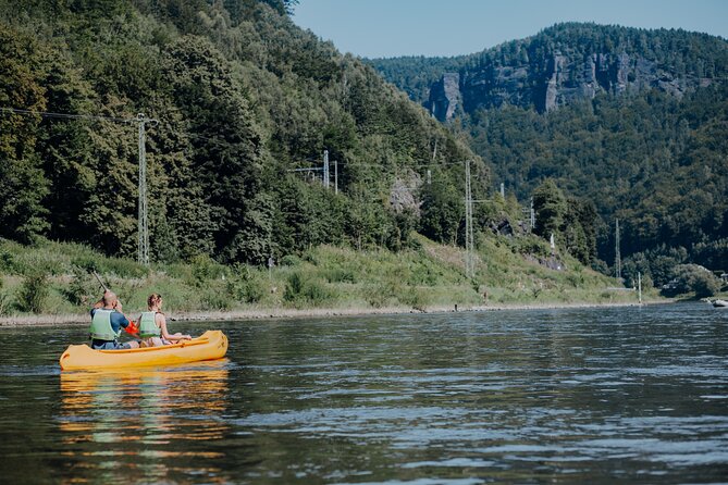 Canoeing on the Elbe river + Bike rental from Děčín to Bad Schandau - What’s included really means less friction