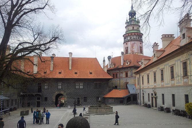 Cesky Krumlov One Day Trip from Prague by bus - Entering the UNESCO Old Town on Cobblestones