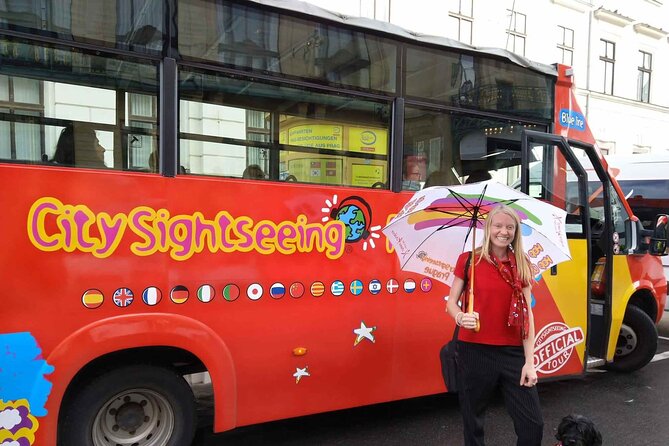 City Sightseeing Prague Hop-On Hop-Off Bus Tour & optional Boat Tour - Blue Line: Republic Square, Wenceslas Square, and the city’s big photo moments