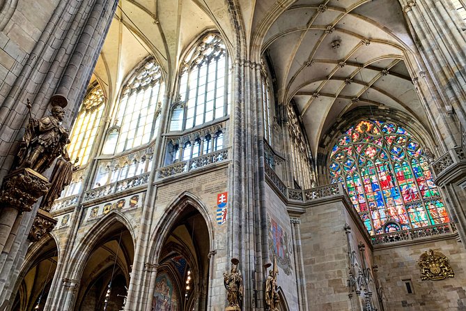 Complete Prague Castle Tour (Tickets to Interiors Included) - Entering St. Vitus Cathedral: mosaics, tombs, and Czech identity