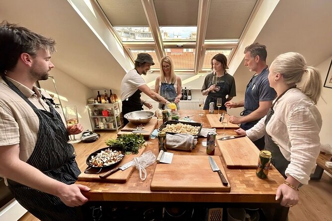 Cooking Czech Menu with Chef - The Thursday Evening Twist: Less Market Time, More Kitchen Time