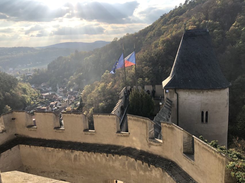 Countryside Bike Tour From Prague To Karlstejn Castle - Village stops that break up the ride (without turning it into a classroom)