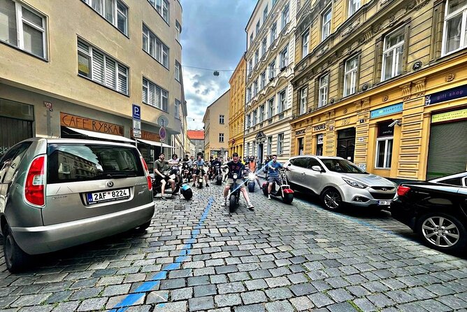 Create your own route on eScooter and enjoy Prague on wheels! - New Town’s Main Square And Velvet Revolution Stops