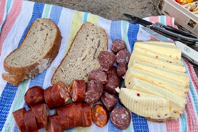 Czech countryside scenical hike to the castle, local deli tasting - Czech deli tasting after the activities: food that matches the region