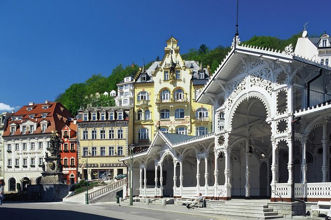 Czech Spas of Karlovy Vary and Marianske Lazne from Prague - Karlovy Vary: Tepla River walks, colonnades, and mineral-water sampling