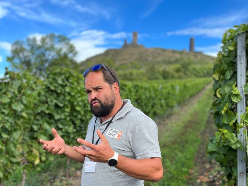 Czech Vineyards and Wine Tasting 4WD Tour with Lunch - The soil comparison idea, explained without the lab coat
