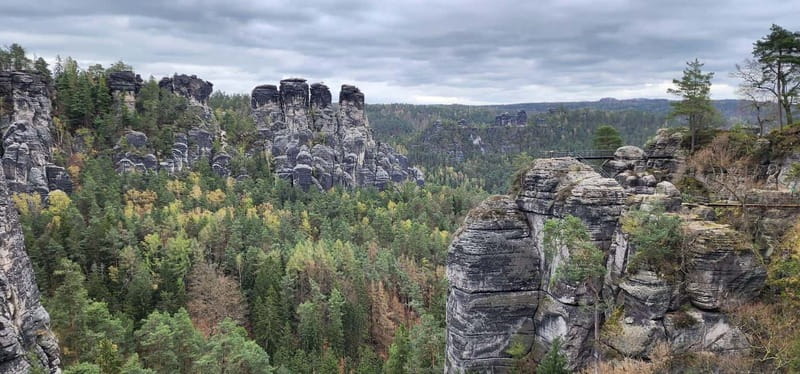 Day trip from Prague to Bohemian and Saxon Switzerland - From Prague Pickup to Bastei, the Elbe Views Start Fast