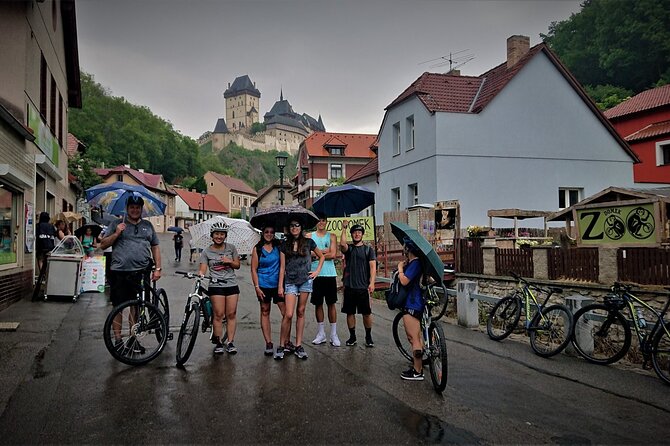 E Bike Day Trip I Visit a Roman Castle and Taste Craft Beer - Getting Out of Prague: Pickup, Bikes, and the Route Starts Easy