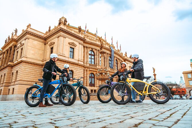 E-BIKE TOUR: 10 Must-See Landmarks & Viewpoints in Prague 1-8per. - Kafka-area art, Rudolfinum elegance, and the city’s cultural spine