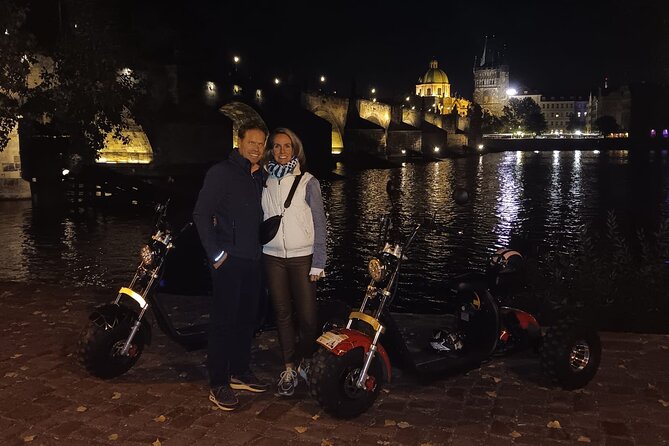 Electric Trike Night Tour in Prague - Live Guided - Letná Park and the Prague Metronome: views plus the story behind them