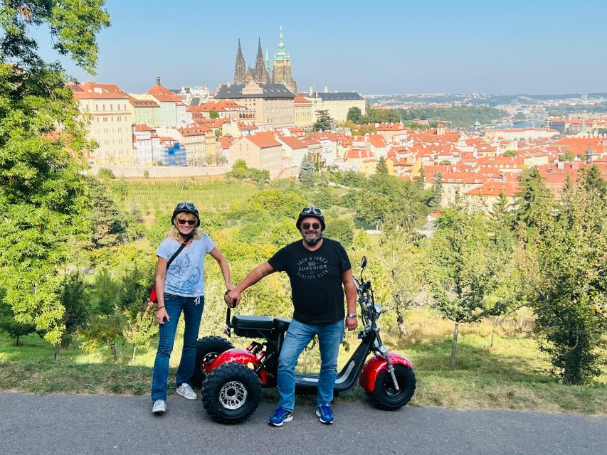 Electric Trike Sunset Prague Tour - Jewish Quarter and Pařížská Street: A Different Side of Prague