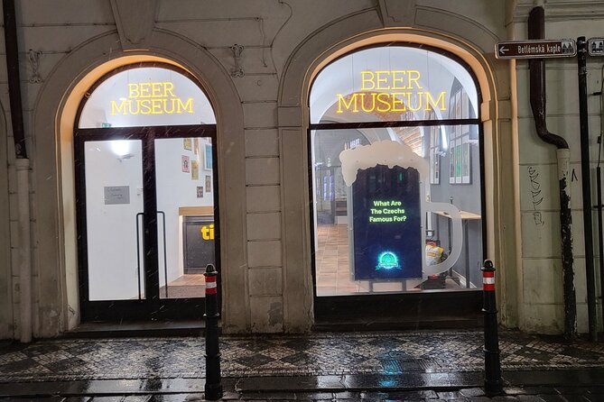 Enjoy 3 beers in Czech Beer Museum - Beer Tastings and the Bottling Finale: Where the Fun Comes From
