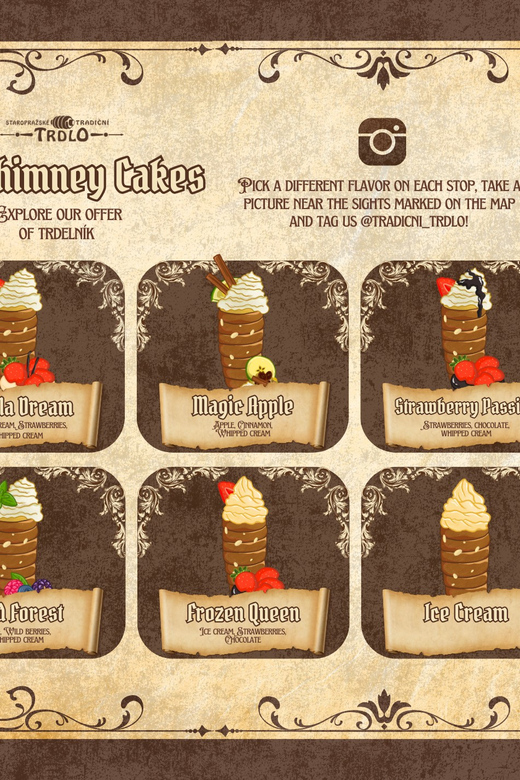 Explore Prague with our chimney cake Prague trail! - A Free Trail Ticket, Plus Real Chimney Cake Costs