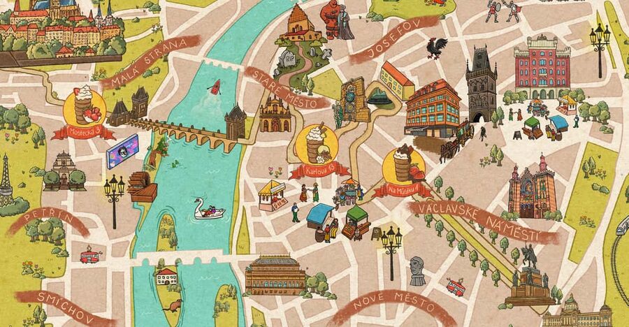 Explore Prague with our chimney cake Prague trail! - Start Near Wenceslas Square, Finish Up at Prague Castle