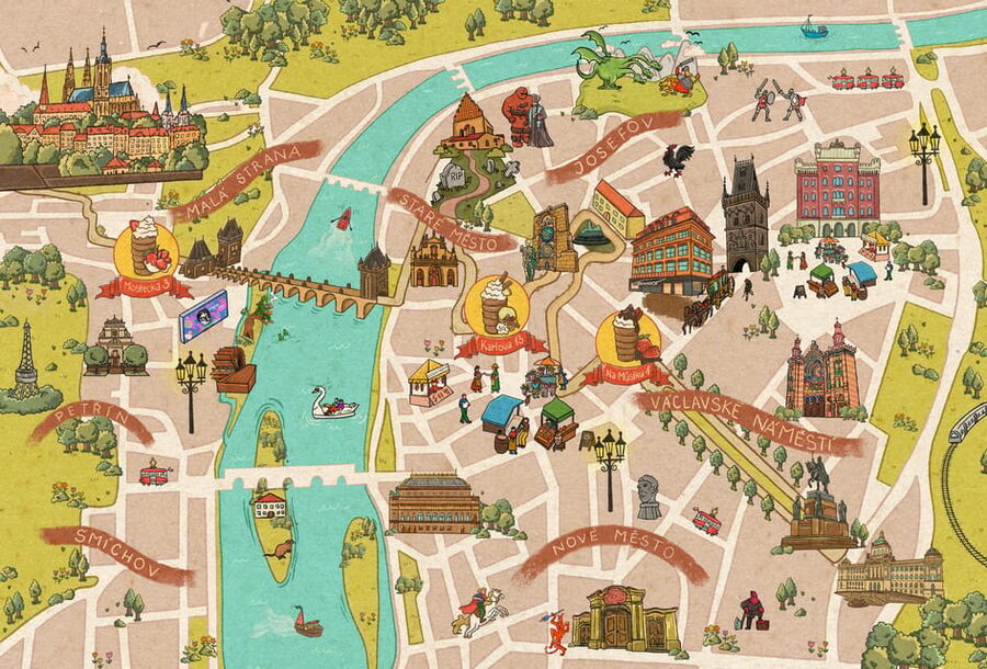 Explore Prague with our chimney cake Prague trail! - Where the Checkpoints Are, and How to Use Them