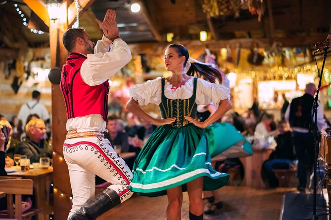 Folk Dinner Experience in Prague with Transportation - What’s actually on the table: halusky, creamy potatoes, and crepes