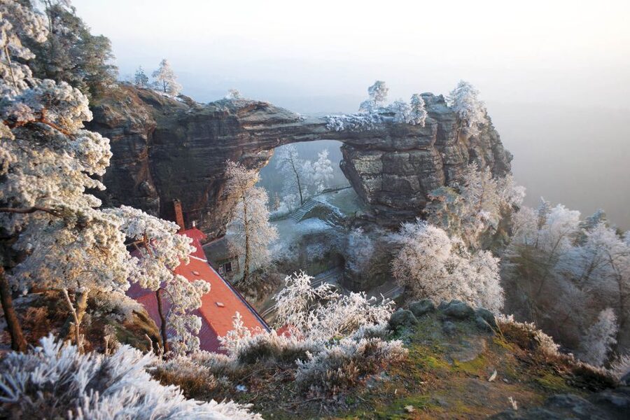 From Prague: Bohemian & Saxon Switzerland Semi Private Tour - Hřensko break and Wild Gorge stairs to the Kamenice River