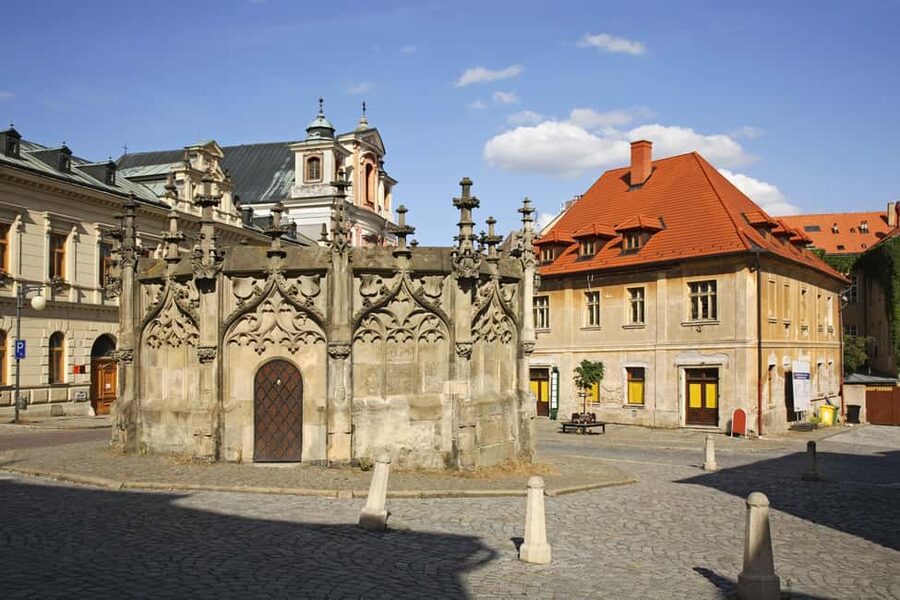 From Prague: Day Trip to Kutna Hora with Czech Lunch - Entering the UNESCO Church of the Assumption of Our Lady and St. John the Baptist
