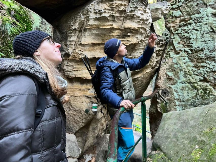 From Prague: Hike, Castle and Brewery in Bohemian Paradise - Prachov Rocks hike: sandstone towers, rock labyrinth fun, and steady pacing