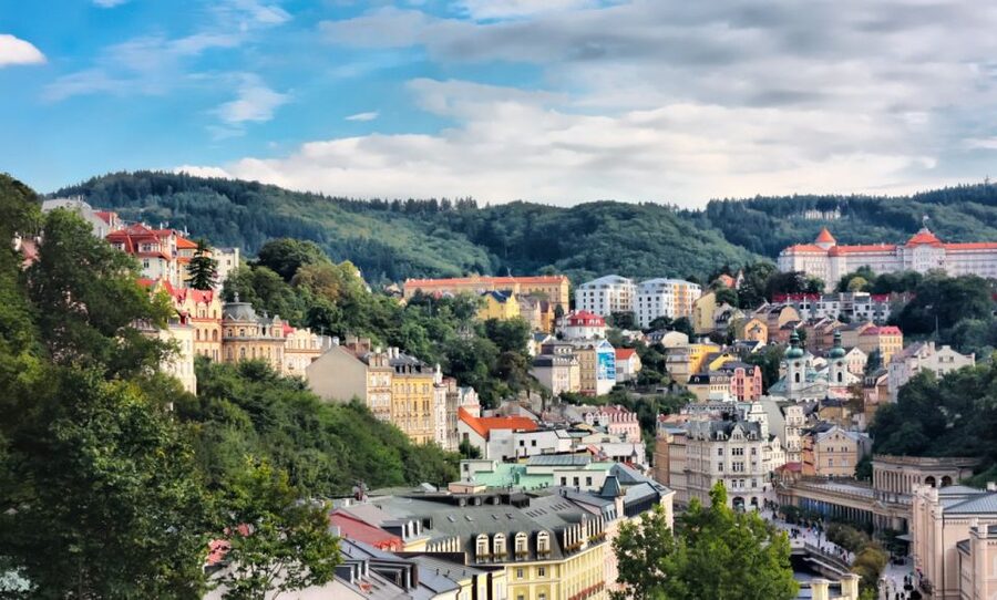 From Prague: Karlovy Vary Guided Day Trip - Mineral Spring Water From The Source, Including The 12-Meter Hot Spring