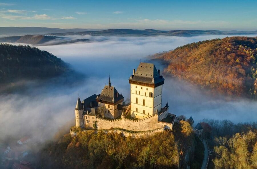 From Prague: Karlštejn Castle & Koněprusy Caves Tour - A smooth Prague day trip when you want variety fast