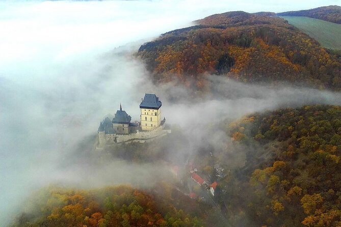 From Prague: Small-Group Karlstejn Castle & Koneprusy Caves Trip - A smart Prague escape: caves, a royal Gothic fortress, and one wild quarry view