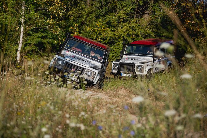 Full-day Land Rover driving off-road experience Prague - Price and Value for a Private 5-Hour Land Rover Day