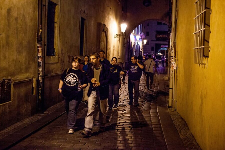 Ghost Walking Tour of Prague - How the Night Walking Route Actually Feels (Narodni to Old Town Square)