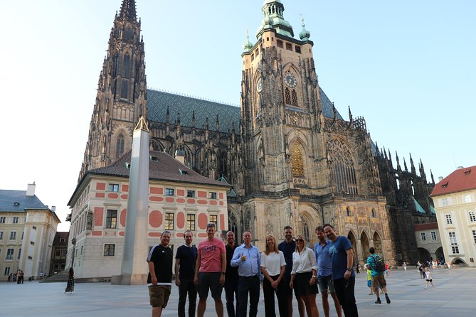 Grand City Tour of Prague on Cruiser e-Bikes or e-Scooters - Prague Castle and St. Vitus Cathedral: big landmarks in small time