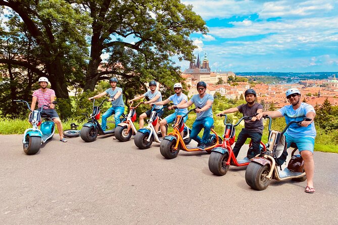 Grand city tour on Scrooser in Prague - Meeting at Saská 7: What You Need Before You Ride