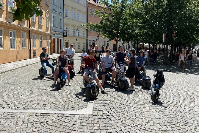 Guided sightseeing e-scooter tour of Prague: 2 hours - Starting at Uhelný trh and setting your route for two hours