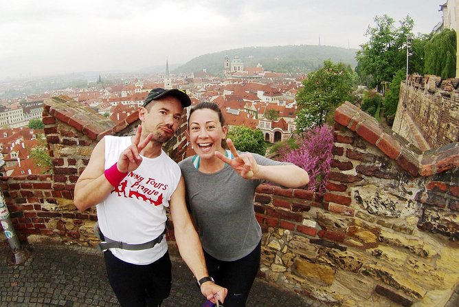 Guided Sightseeing Running Tour in Prague (9-12K) - Old Town and the Astronomical Clock, seen with your legs doing the thinking