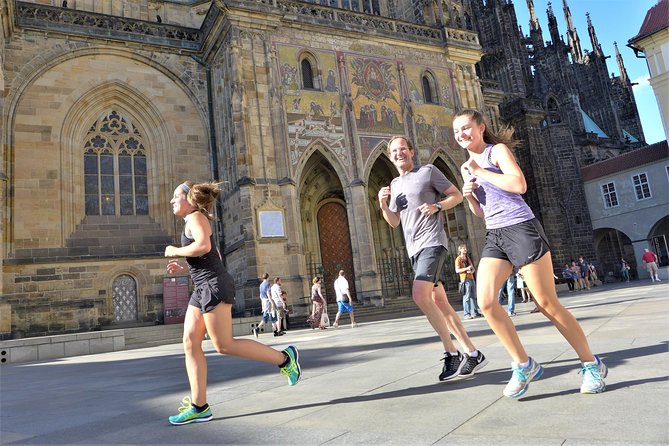 Guided Sightseeing Running Tour in Prague (9-12K) - Charles Bridge, Prague Castle grounds, and the climbs you should plan for