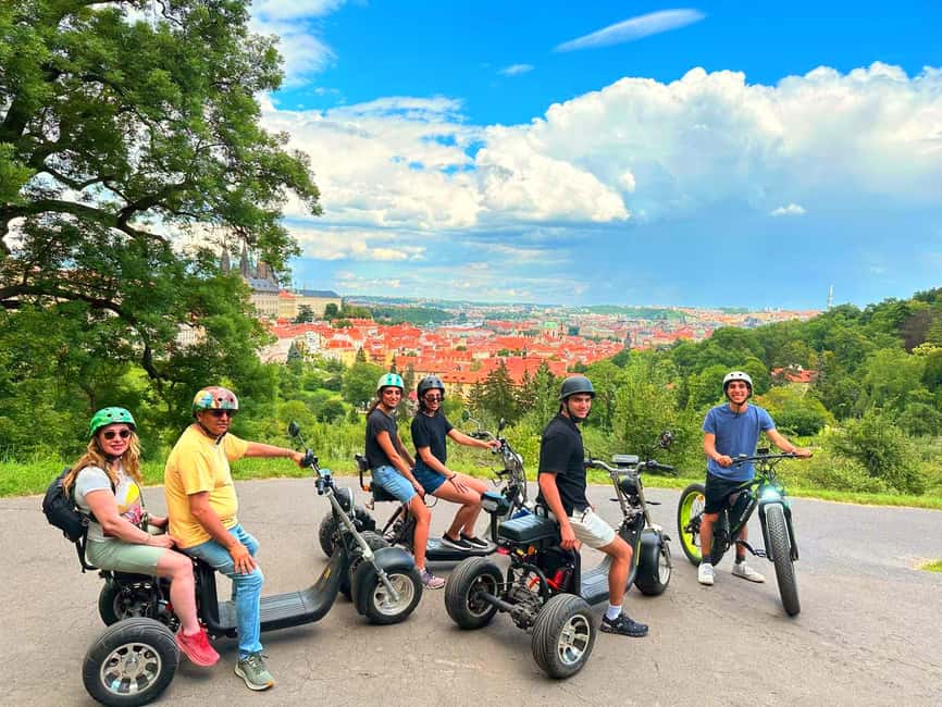 Heart of Prague tour on Tricycle electric scooter - Key things that make this trike tour worth your time
