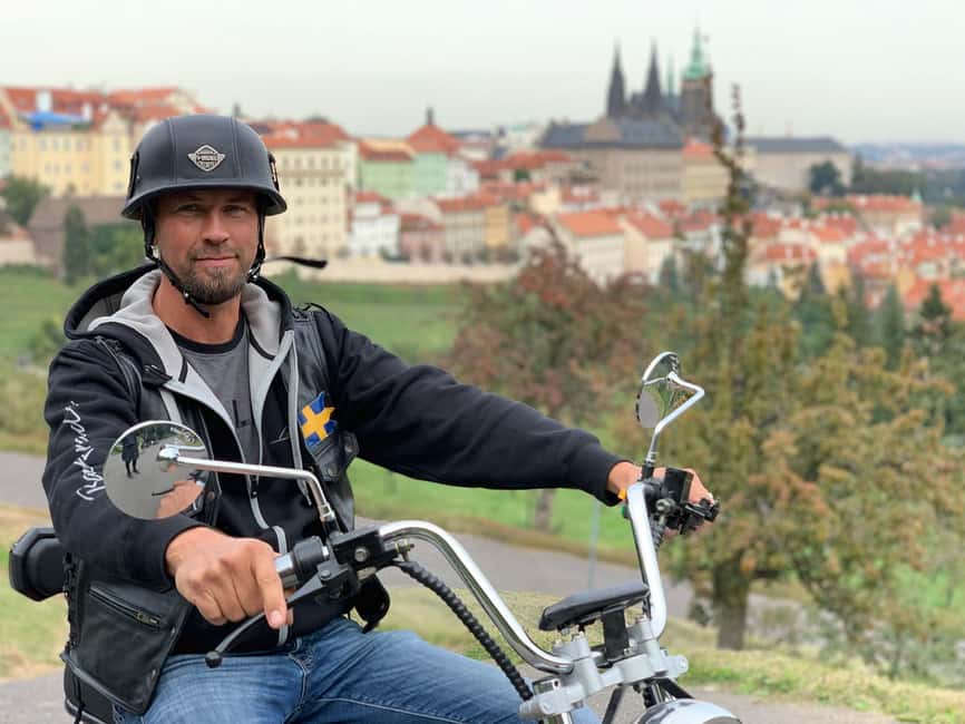 Heart of Prague tour on Tricycle electric scooter - Electric trike in Prague: why three wheels changes everything