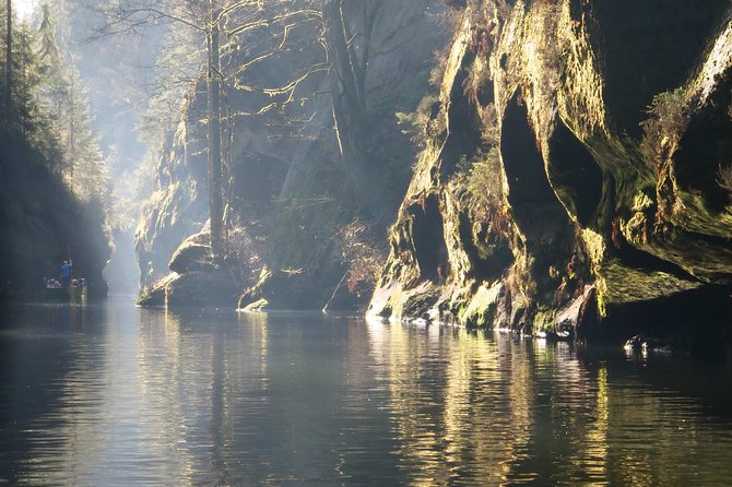 Hiking in Bohemian Switzerland - a day trip from Prague - Edmund’s Gorge: a second gorge ride with momentum